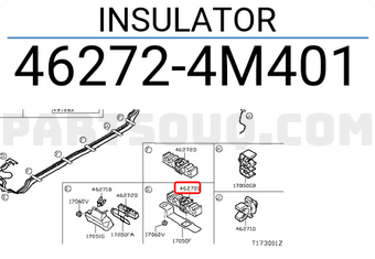 Nissan 462724M401 INSULATOR