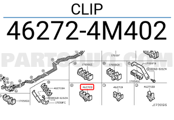 Nissan 462724M402 CLIP