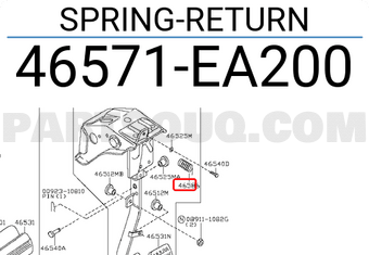 Nissan 46571EA200 SPRING-RETURN