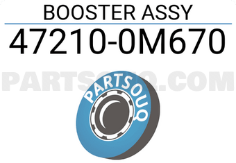 Nissan 472100M670 BOOSTER ASSY