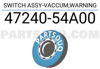Nissan 4724054A00 SWITCH ASSY-VACCUM,WARNING