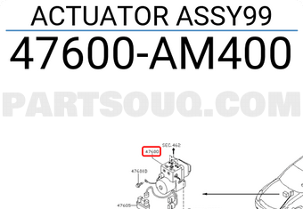 Nissan 47600AM400 ACTUATOR ASSY99