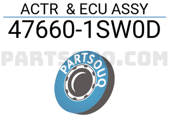 Nissan 476601SW0D ACTR & ECU ASSY
