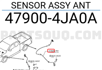 Nissan 479004JA0A SENSOR ASSY ANT