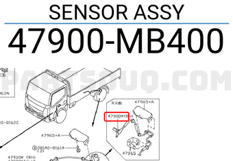Nissan 47900MB400 SENSOR ASSY