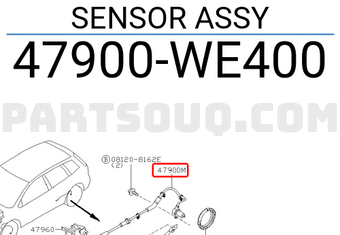 Nissan 47900WE400 SENSOR ASSY