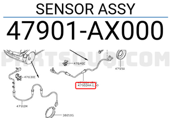 Nissan 47901AX000 SENSOR ASSY
