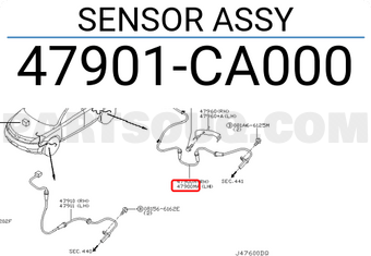 Nissan 47901CA000 SENSOR ASSY