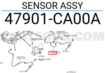 Nissan 47901CA00A SENSOR ASSY