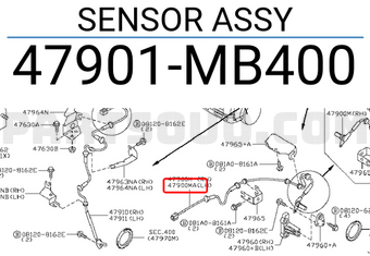 Nissan 47901MB400 SENSOR ASSY