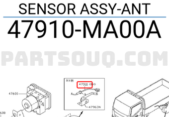 Nissan 47910MA00A SENSOR ASSY-ANT