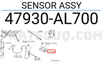 Nissan 47930AL700 SENSOR ASSY