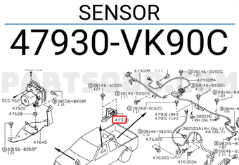 Nissan 47930VK90C SENSOR
