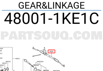 Nissan 480011KE1C GEAR&LINKAGE