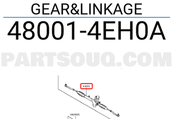 Nissan 480014EH0A GEAR&LINKAGE