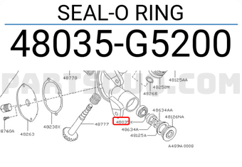 Nissan 48035G5200 SEAL-O RING