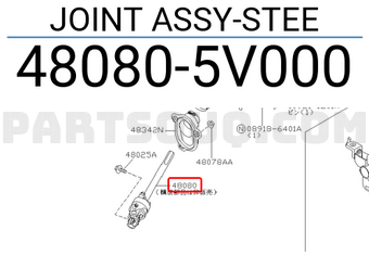 Nissan 480805V000 JOINT ASSY-STEE