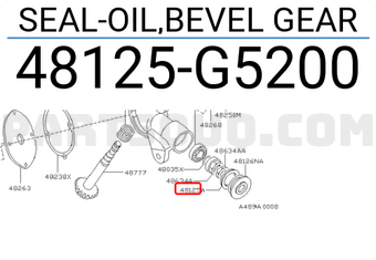 Nissan 48125G5200 SEAL-OIL,BEVEL GEAR
