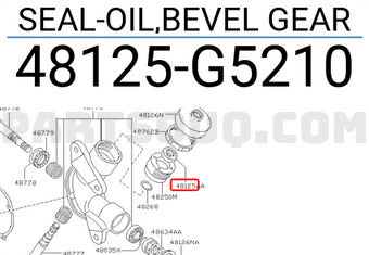 Nissan 48125G5210 SEAL-OIL,BEVEL GEAR
