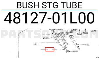 Nissan 4812701L00 BUSH STG TUBE