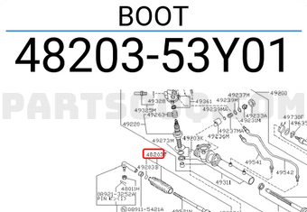 Nissan 4820353Y01 BOOT