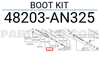 Nissan 48203AN325 BOOT KIT