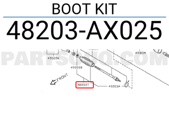 Nissan 48203AX025 BOOT KIT