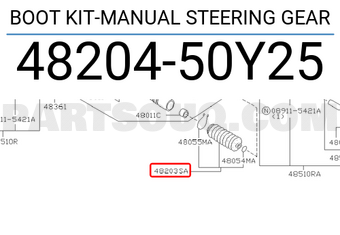 Nissan 4820450Y25 BOOT KIT-MANUAL STEERING GEAR