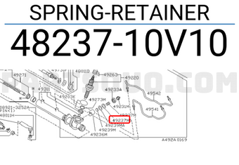 Nissan 4823710V10 SPRING-RETAINER