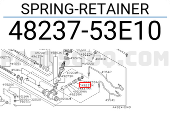 Nissan 4823753E10 SPRING-RETAINER