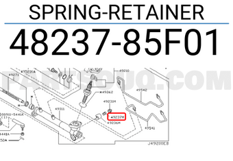 Nissan 4823785F01 SPRING-RETAINER