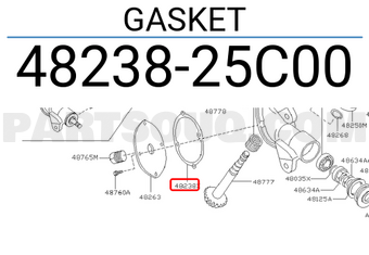 Nissan 4823825C00 GASKET