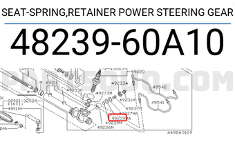 Nissan 4823960A10 SEAT-SPRING,RETAINER POWER STEERING GEAR