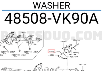 Nissan 48508VK90A WASHER