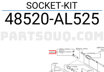 Nissan 48520AL525 SOCKET-KIT