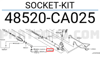Nissan 48520CA025 SOCKET-KIT