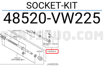 Nissan 48520VW225 SOCKET-KIT