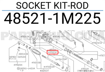 Nissan 485211M225 SOCKET KIT-ROD
