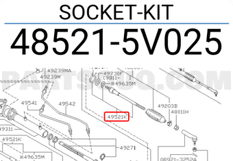 Nissan 485215V025 SOCKET-KIT