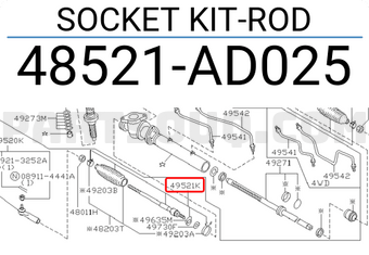 Nissan 48521AD025 SOCKET KIT-ROD