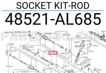 Nissan 48521AL685 SOCKET KIT-ROD