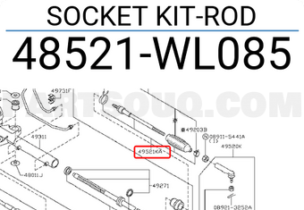 Nissan 48521WL085 SOCKET KIT-ROD