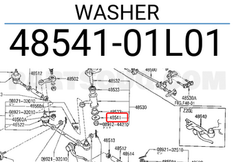 Nissan 4854101L01 WASHER