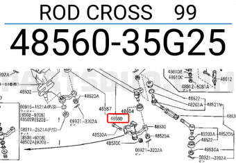 Nissan 4856035G25 ROD CROSS 99