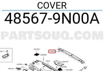 Nissan 485679N00A COVER