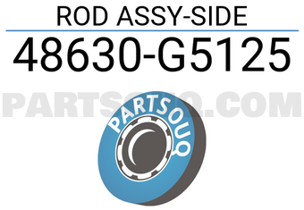 Nissan 48630G5125 ROD ASSY-SIDE