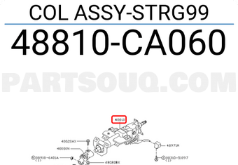 Nissan 48810CA060 COL ASSY-STRG99