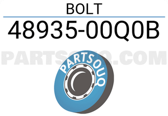 Nissan 4893500Q0B BOLT