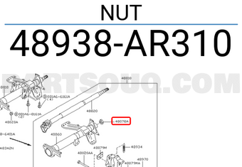 Nissan 48938AR310 NUT