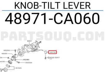 Nissan 48971CA060 KNOB-TILT LEVER